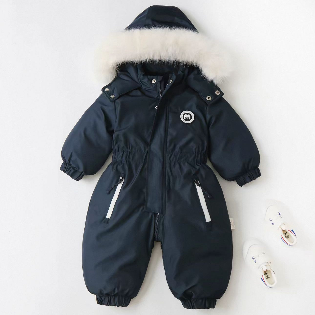 Manteau Bébé “Cocon Chaud” – Protection & Douceur pour l’Hiver (12 à 24 mois)