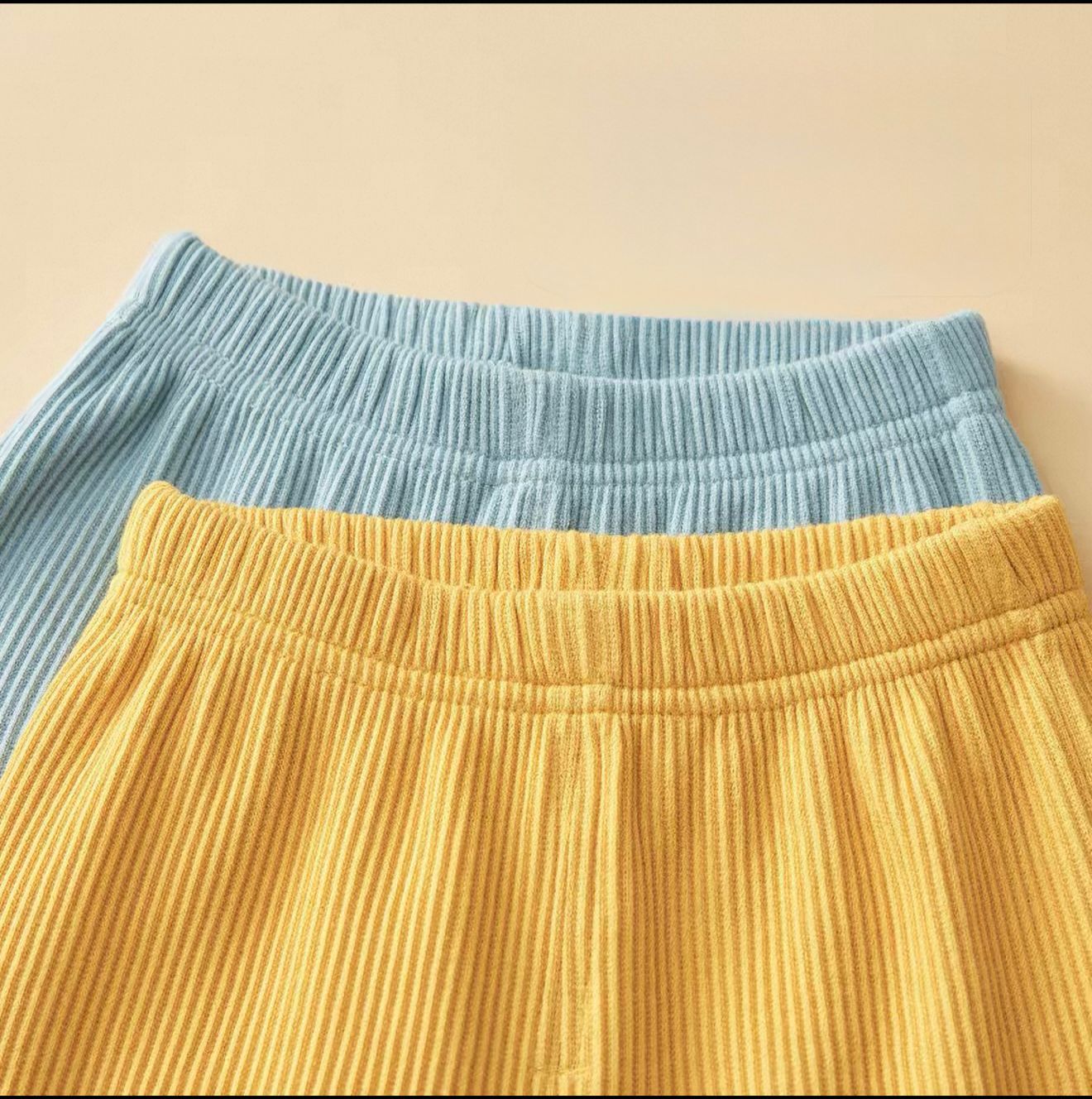 Pantalon Bébé Doublé Chaud Arc-en-ciel – Confort & Douceur Hiver