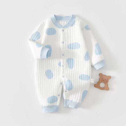 Grenouillère bébé à manches longues